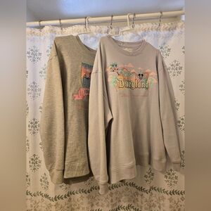 SCLx Disney Parks Disneyland Crewnecks Size 1X